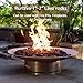 Medium Lava Rock 5LBS, 1' - 2' Natural Volcanic Stones Use in Fireplace, Fire Pit or Bowl Rocks for Indoor Outdoor Natural Gas Propane Fires and Decorative Landscaping-Red