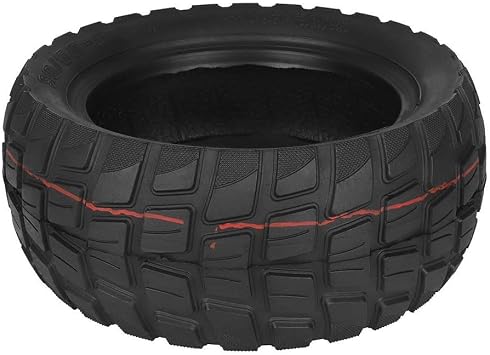 10 Inch Tubeless Off-road Tyre for Electric Scooters   90/55-6 10x3.0 80 over 65-6 Compatible   Rubber Pneumatic Replacement Tyre 235 94mm Black