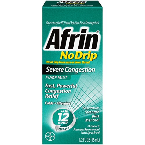 Afrin No Drip Pump Mist 15 Ml #TOP13