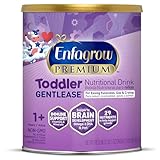 Enfagrow PREMIUM Gentlease Toddler Nutritional Drink, Made with Real Milk, Designed to Ease Fussiness, Gas & Crying, Brain-Building Omega-3, Nutrients for Growth & Immune Support, Powder Can, 29.1 Oz
