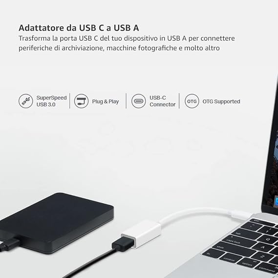 TP-Link UC400, High Speed 3.0 USB-C to USB-A Adapter
