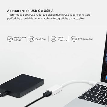 TP-Link UC400, High Speed 3.0 USB-C to USB-A Adapter