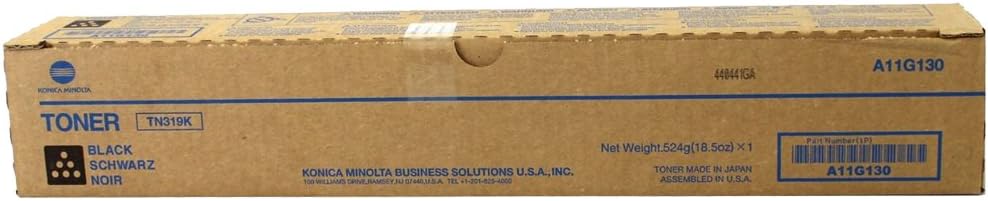 KONICA MINOLTA BIZHUB C360 Black Original Toner (29,000 Yield)