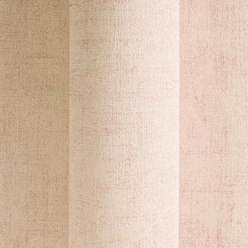 Papel pintado rosa no tejido COSMOPOLITAN con relieve textil lavable y resistente 10,05m 8