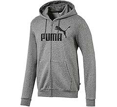 Buy Puma Men's Essential Full Zip Hoodie Fleece Big Logo