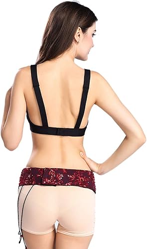 Miniatura 3 de ROYAL SMEELA Disfraces de bailarina del vientre para mujer, conjunto de brasier sexy para danza del vientre y cinturón, brasier superior, cinturón