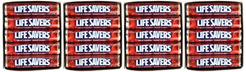 LifeSavers Rolls Wild Cherry 20 Roll Box (Net Wt 1.14 OZ per roll)