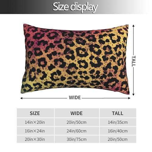 Housses de coussin douces léopard pour protéger vos oreillers de grand lit sans irritation - 4