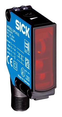 SICK WTB11-2P2431 10-30 VDC, 1041376, 20-350 MM Range, 4 PIN M12 Male Connector, Background Suppression, PHOTOELECTRIC Proximity Sensor, PNP Complementary Light/Dark Switching, Small W11-2