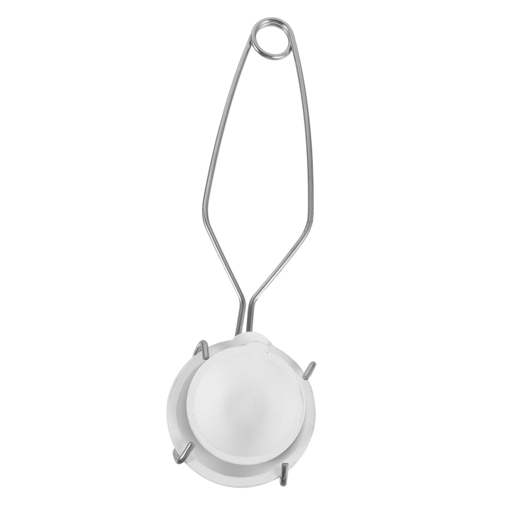 HAPINARY 3-Piece Ceramic Crucible Set Gold Melting Cup Meltimg Dish Tongs Crucible Bowl for Metal Smelting