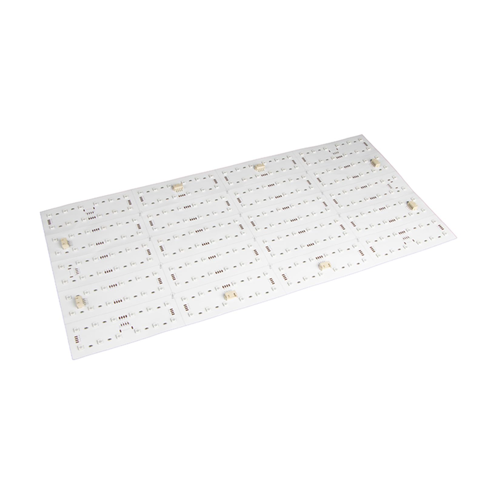 Film LED Trasparente Schermo LED Flessibile 245 * 500mm 36W RGB Colori Regolabili 240Perle Luminose per Soffitto Soft Film Light Box Acrilico Segnaletica-4pcs