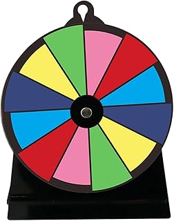 Tabletop-Preis-Drehteller-Rad-Preisspiel, Drehteller, Roulette-Rad für Partys, Partys, Karneval, Messen, Preis, Spinnings, Spiel, Ziehungen, Roulette-Rad