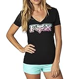 Fox Junior's Vapors V Neck Fitted Graphic Tee
