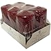 Produktbild 6 Stumpenkerzen Ø 60 mm · 115 mm, Farbe: bordeaux