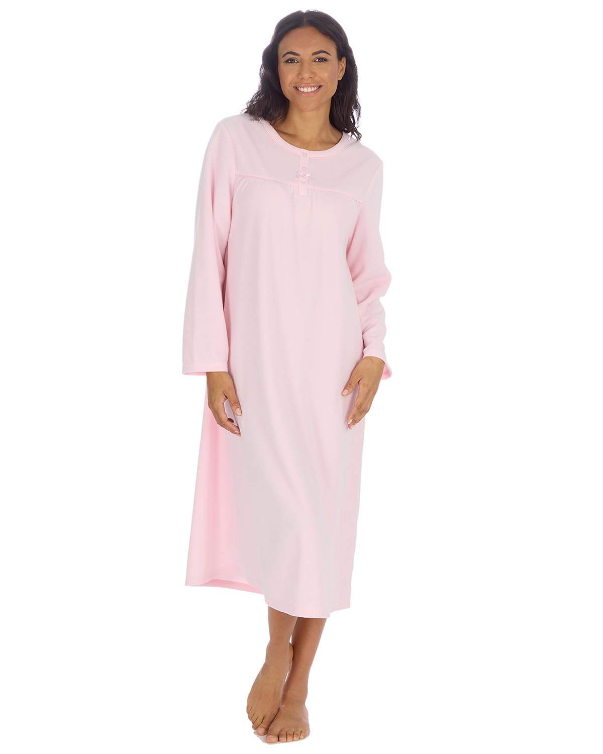 Undercover Ladies Micro Fleece Nightie 34B2248 Pink 18-20