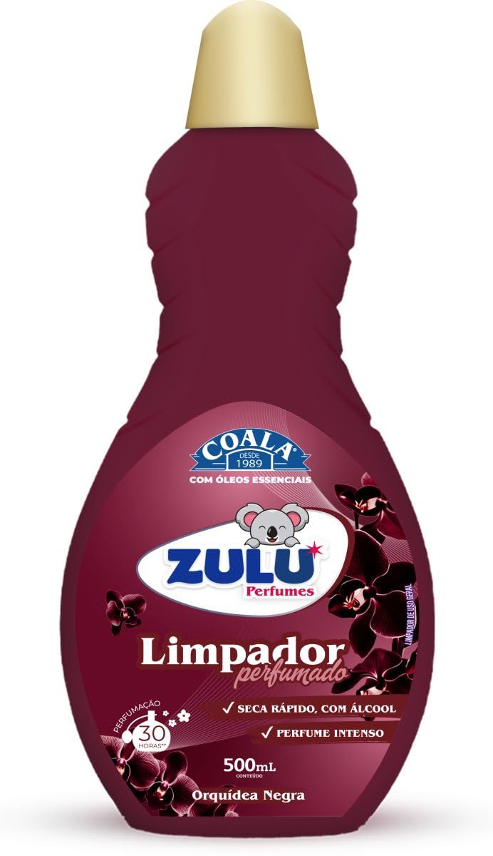 Zulu Perfumes Limpador Perfumado 500ml Orquídea Negra | Amazon.com.br