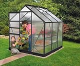 Vitavia Gewächshaus Venus 3800, HKP 4mm, anthrazit
