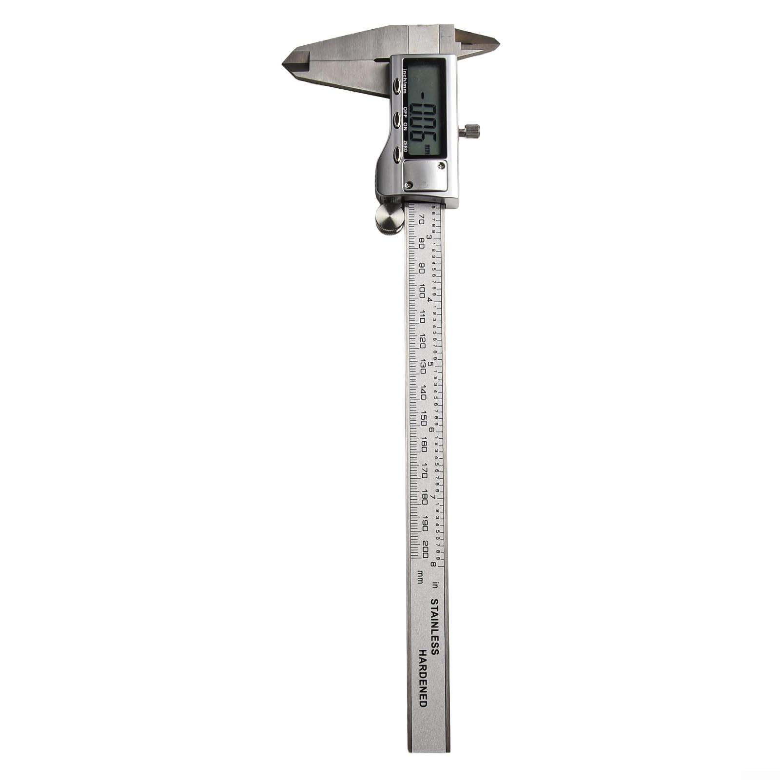 Calibrador digital Vernier de acero inoxidable de 0 a 150 mm ± 0,04 mm de precisión