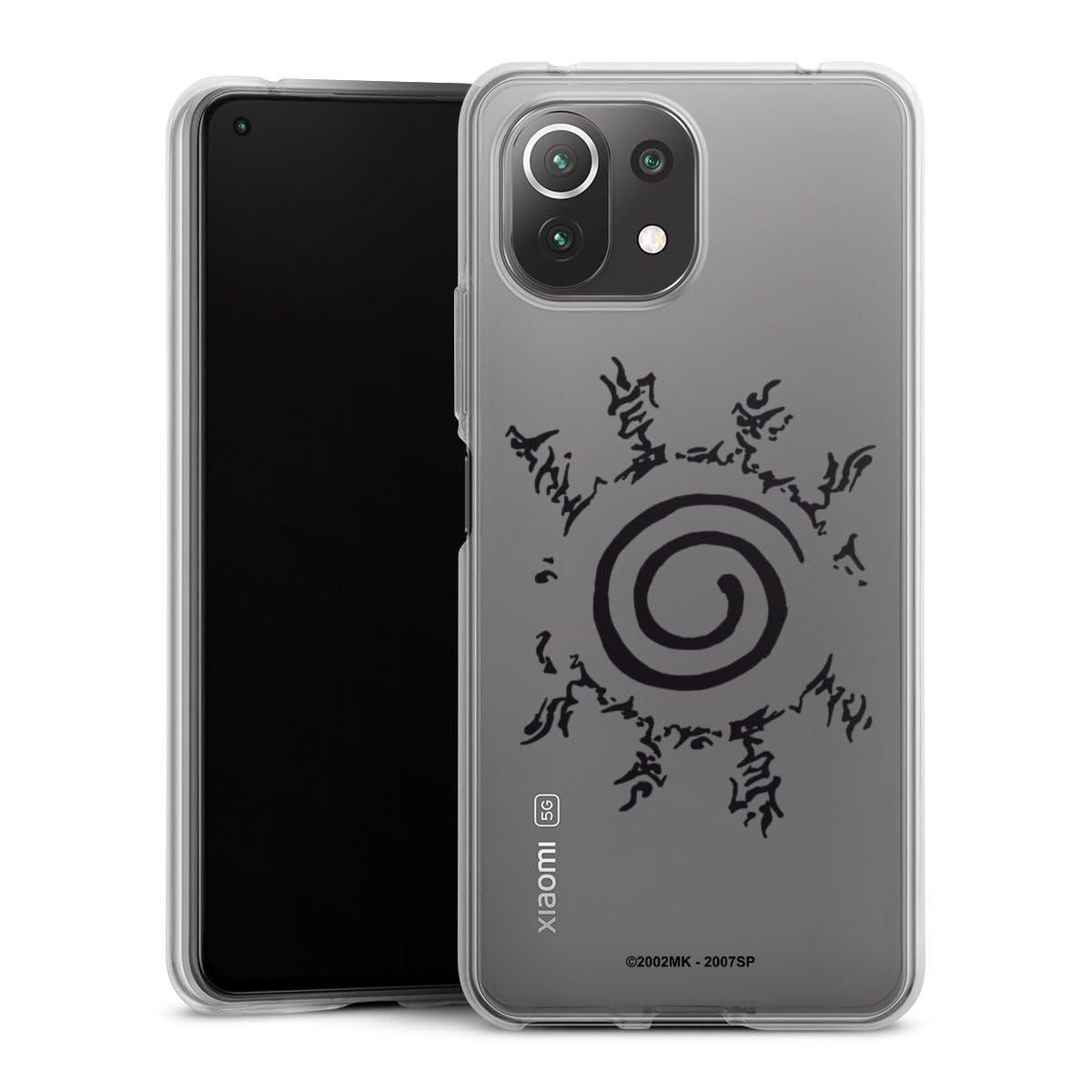 Custodia Silicone Xiaomi 12 Lite 5G Naruto Shippuden - Cover Ufficiale Trasparente Con Sakura - DeinDesign