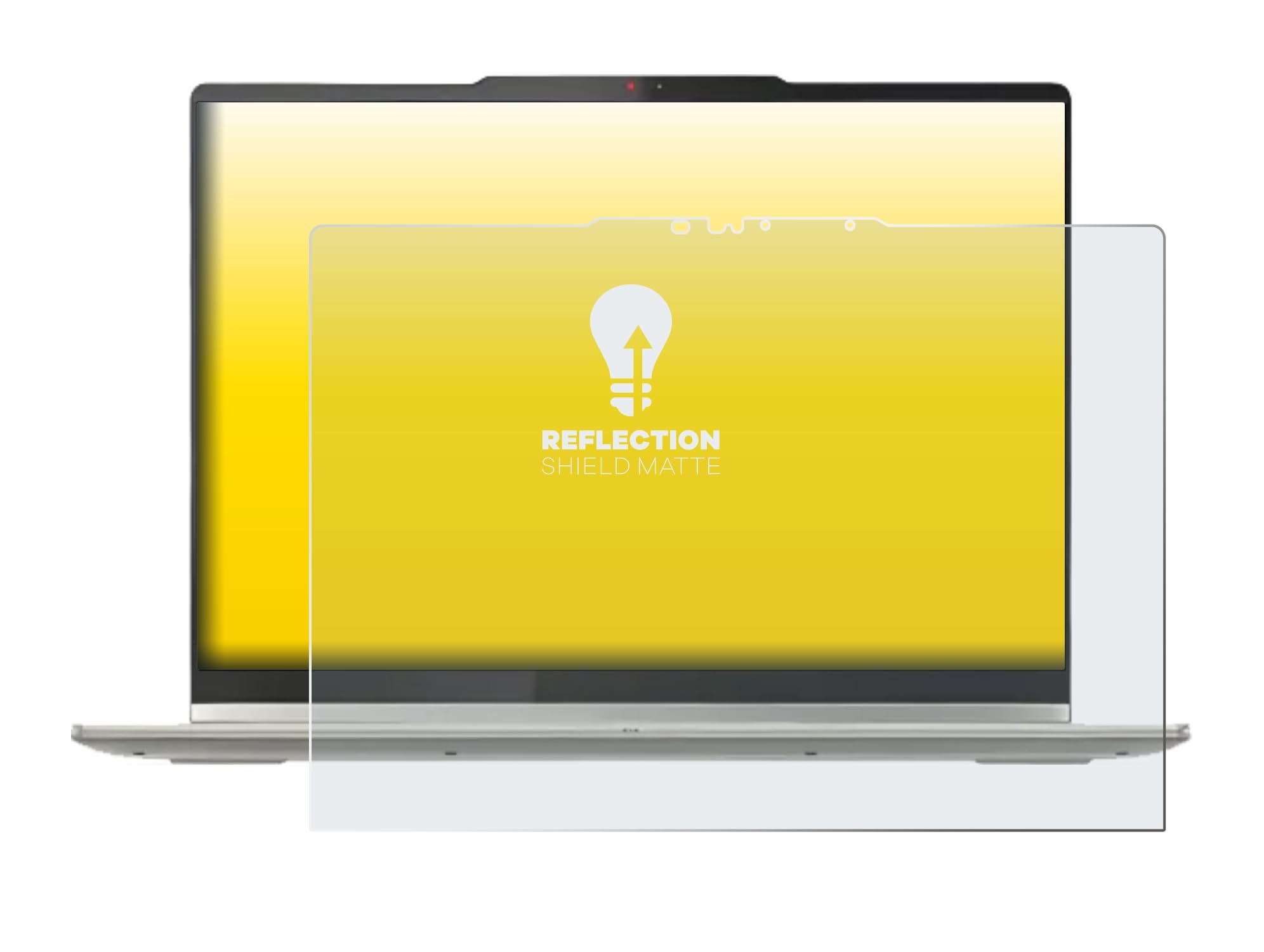 upscreen Entspiegelungs-Schutzfolie für Lenovo Yoga 7 2-in-1 Gen 10 14" Displayschutz-Folie Matt [Anti-Reflex, Anti-Fingerprint]