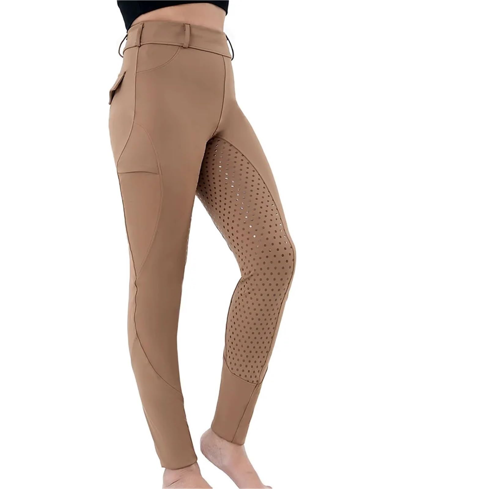Reithosen Damen Reithose Vollbesatz Reitschulung Strumpfhose Outdoor Sportbekleidung Ausrüstung Kleidung Reitleggings