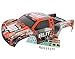 HPI 1/10 Blitz SKORPION WHITE & ORANGE BODY, DECALS & BODY CLIPS flux post
