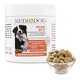 EXTRA HOCH-DOSIERT und MADE IN GERMANY, Premium Gelenktabletten für alle Hunde mit wichtigen Pflanzenstoffen und Mineralien