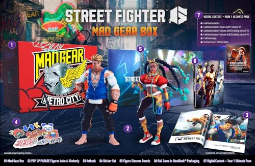 Jeu de combat CAPCOM STREET FIGHTER 6 Edition collector multilingue pour PS4 - vue 4