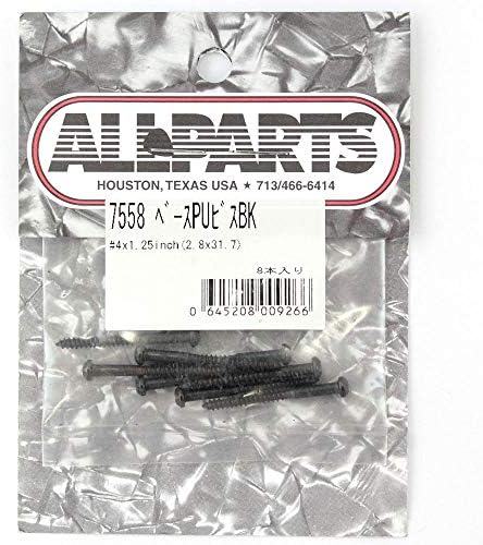 Allparts, Screws Pickup Assembly Bass Replacement and Small Parts for Electric Guitar (GS 0011-003)