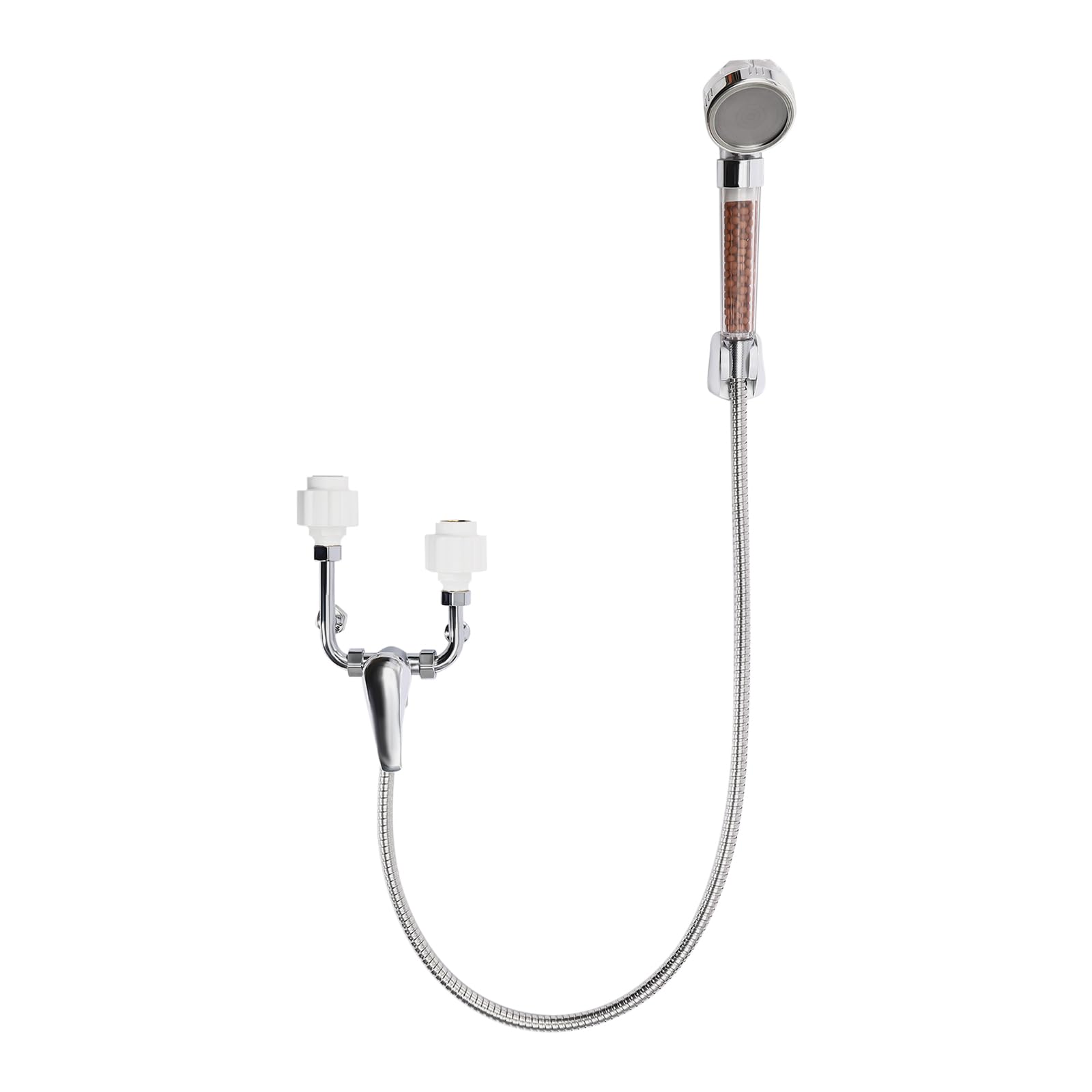 Chauffe-eau 30 l 2000 W Réservoir acier émaillé Protection fuites Douchette Robinet