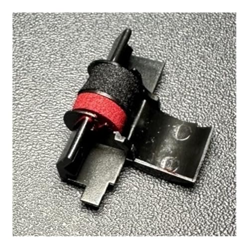 Rouleau d'encre noir et rouge IR40T pour calculatrice Casio FR 2550 - Lot de 10 pièces