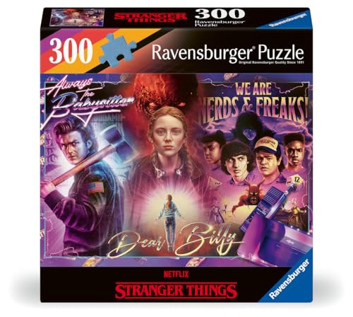 Puzzle 300 pièces Stranger Things Ravensburger France - vue 2