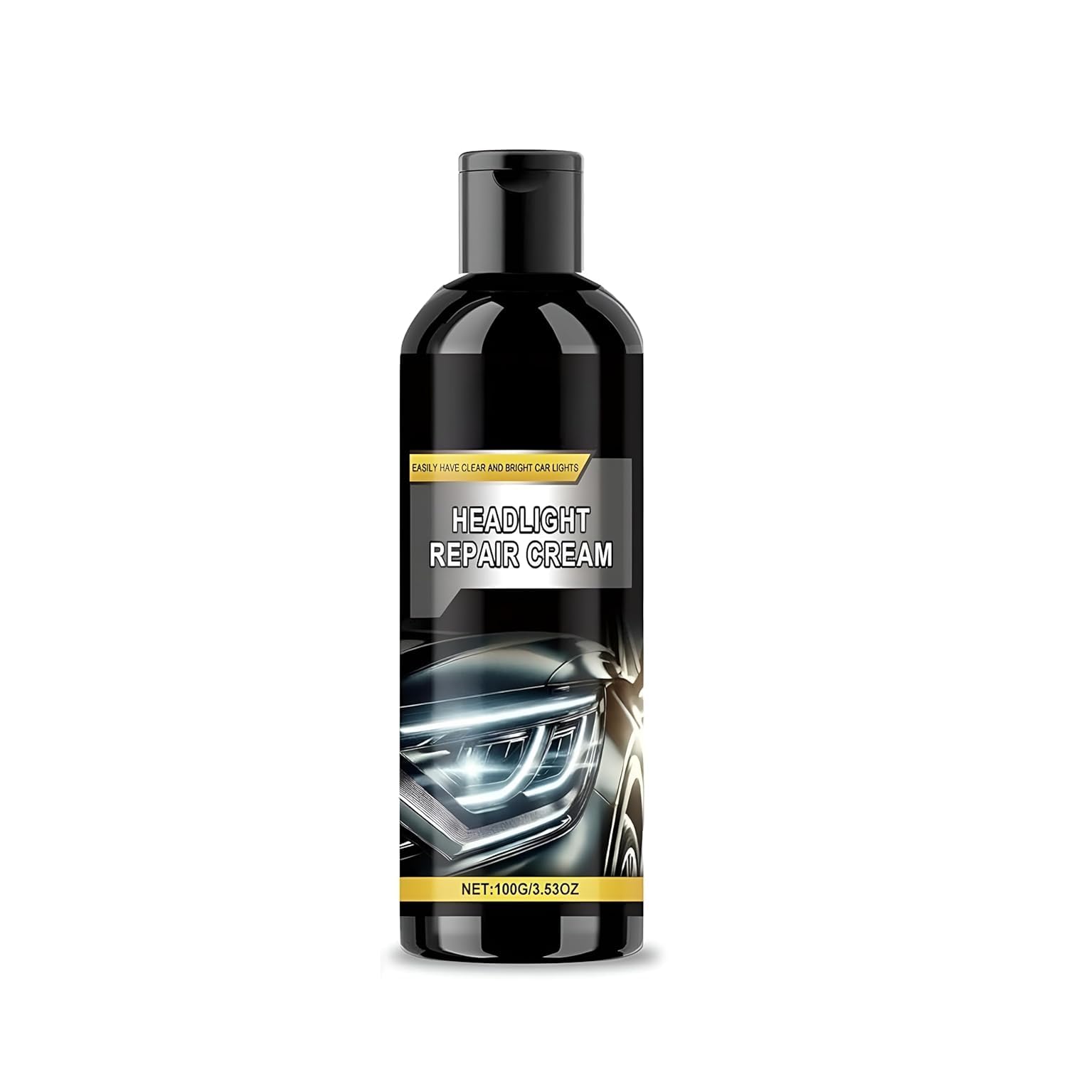 Headlight Restoration Cream 100ml | Removes Yellowing, Oxidation & Haze | Car Headlight Cleaner Polish for Crystal Clear Bright Lights & Long-Lasting Protection-image-49