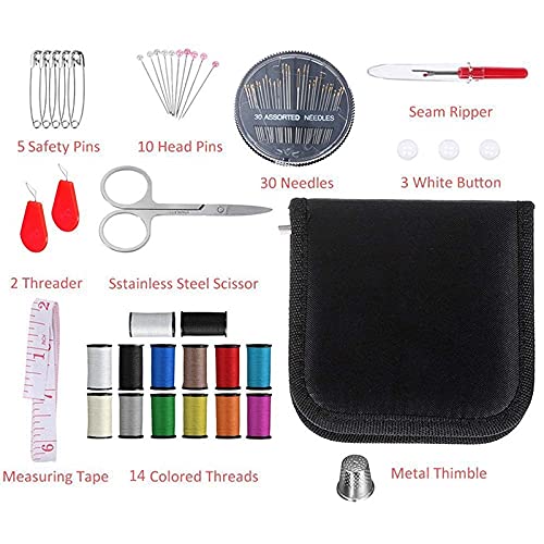 Accessoires de couture et broderie en coffret cadeau de 68 pièces