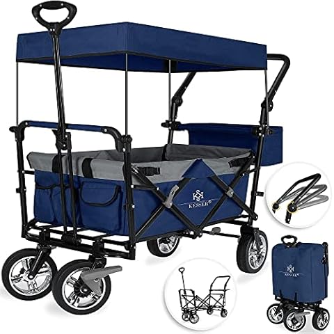 Kesser Carro de Mano Plegable GT9000 con Techo Cover