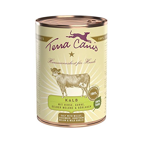 Terra Canis Dose Classic Kalb | 6X 800g Hundenassfutter