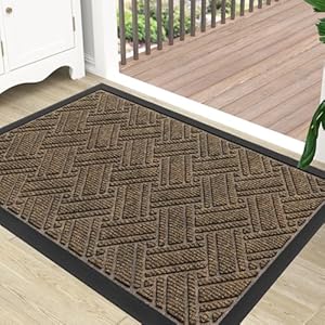 Olanlyindooroutdoormatsturdynaturalrubberfloormatnonsliplowprofilewaterproofdoormatandstainfrontdoormateasycleanpatioentrancemat36x24brown Urban Country Home Decor Olanly indoor outdoor mat sturdy natural rubber floor mat non slip low profile waterproof doormat and stain front door mat easy clean patio entrance mat 36×24 brown urban country home decor