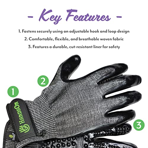 Handson Gardening Gloves - Cut Resistant Digging Claw Hand Protection Tool For Gardeners & Landscapers (Medium, Pack Of 1 Pair) #TOP2