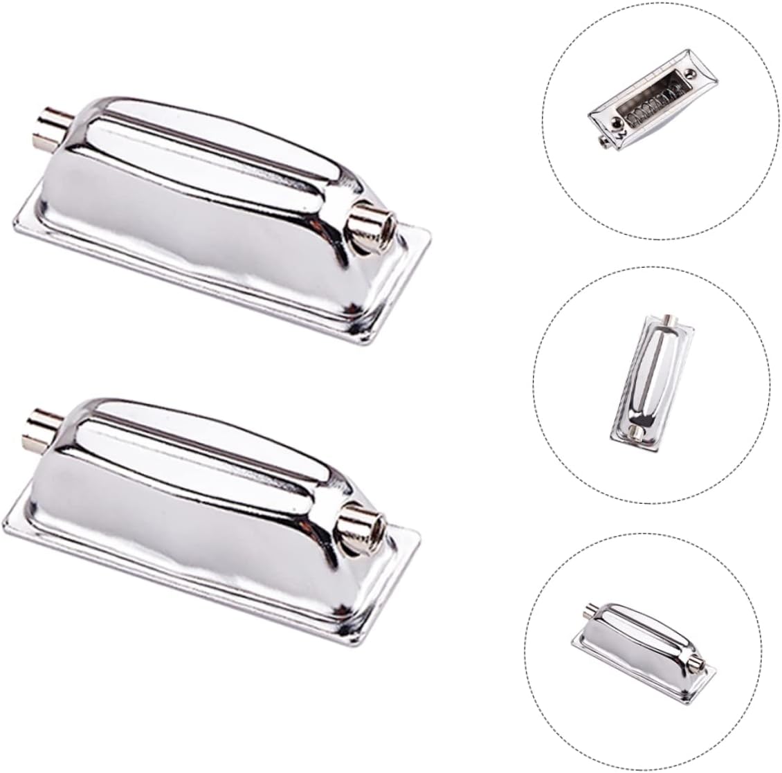Professional Drum Lugs Double-end Snare Drum Lug Ear Replacement Parts Hooks Kit for s