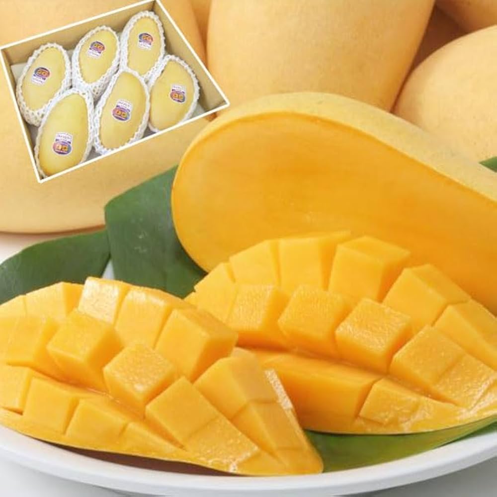 Amazon.co.jp: 世界の果物シリーズ！タイ産 マンゴー