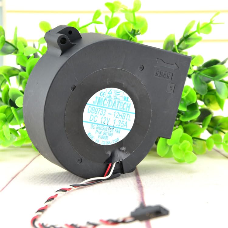 Turbine de châssis DB9733-12HBTL DC12V 1.35A haute performance 9733 à 3 fils