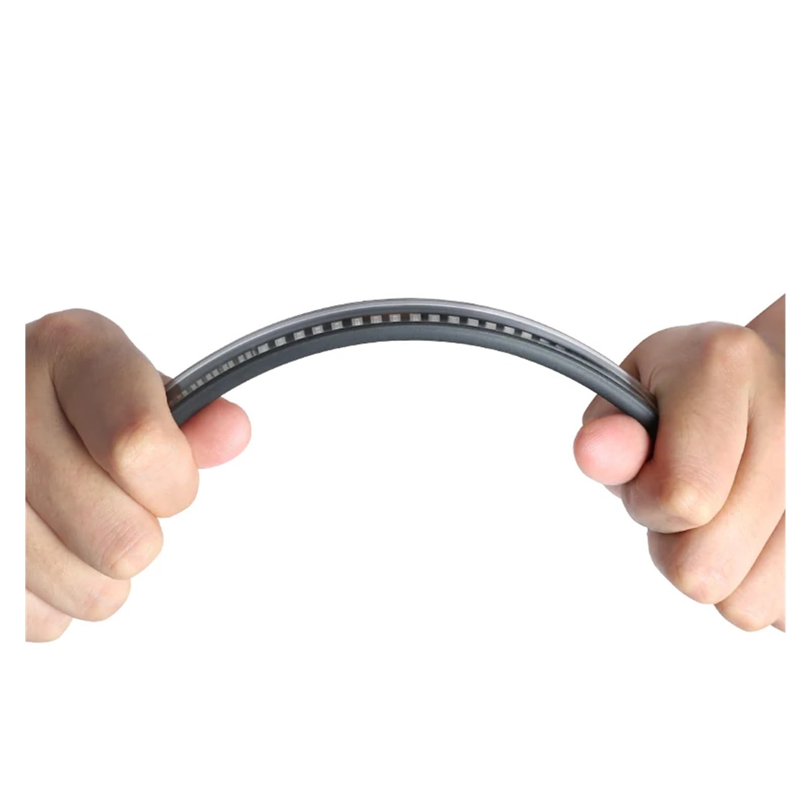 Moto Luz Trasera Tira de Luces LED Flexible para Motocicleta, luz de Freno de 48 LED, señal de Giro automática, luz Trasera de Freno para Moto Universal, 1/2 Uds.