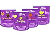 Zunehmen mit Care-Wert Energy ® hochkalorische Trinknahrung 1.200g Pulver zum Anrühren von 40 Trinkmahlzeiten a 200 ml, 3-4 kcal pro g, Weight Gainer, Mischkarton 4 Sorten (1.200g)