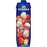 CHABAA 100%ミックスジュース ライチ 1000ml