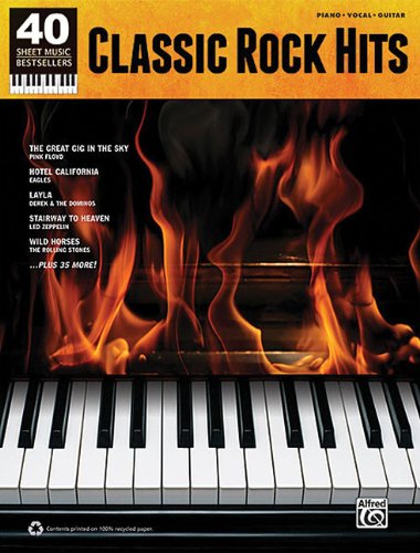 Classic Rock Hits: 40 Sheet Music Bestsellers Series      Paperback – July 1, 2011
