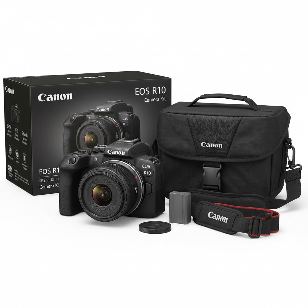Amazon.com : Canon EOS R10 Mirrorless Camera with 18-45mm Lens