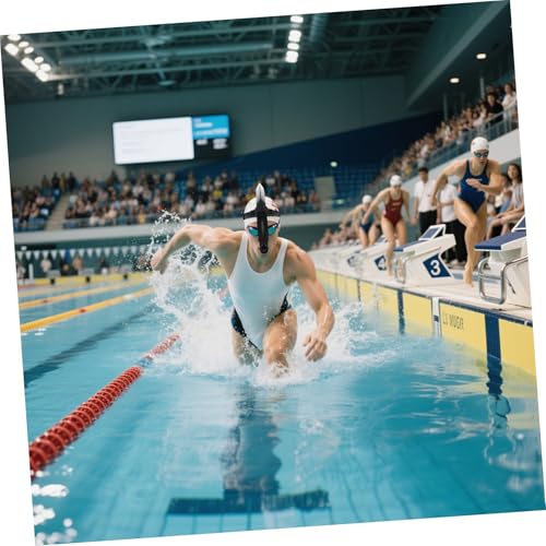Respirador Ajustable de Silicona Semi Seco para Natación miniatura 7