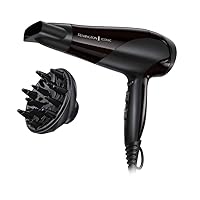 Remington Asciugacapelli 2200W - Leggero e Potente - Funzione Ionica per risultati ottimi