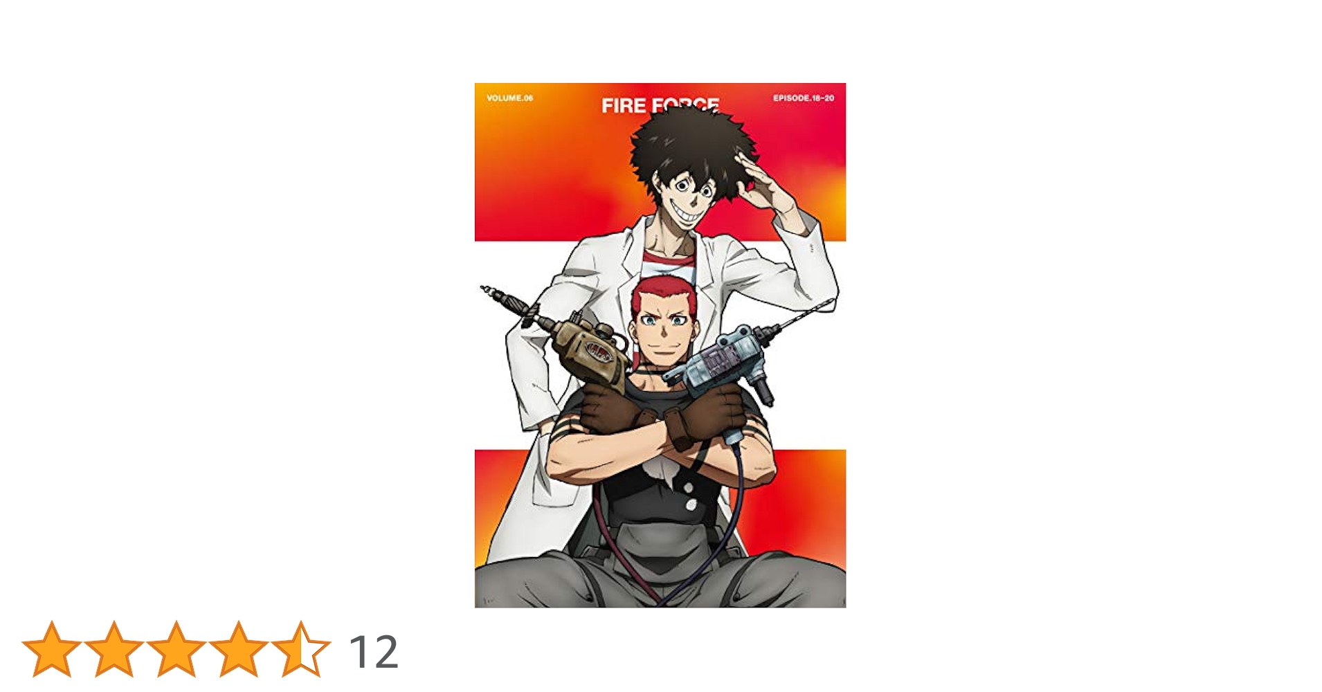【中古】 炎炎ノ消防隊　第6巻/Ｂｌｕ-ｒａｙ　Ｄｉｓｃ/DMPXA-045 中古】 炎炎ノ消防隊 第6巻/Blu-ray Disc/DMPXA-045の