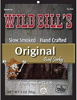 Wild Bill's Hickory Smoked Beef Jerky 3 Ounce Pack (3 count)